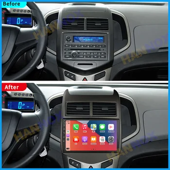 9' Touch Screen Android Radio Auto Pentru Chevrolet AVEO 2011 2012 2013 2014 2015 GPS, Player Multimedia, Șef Unitate BT WIFI