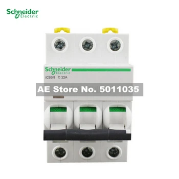 A9F18306 Schneider Electric în Miniatură Întrerupătoare de Circuit; iC65N 3P C6A