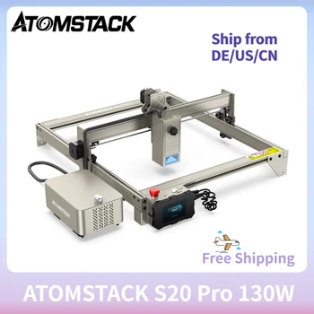 ATOMSTACK X20 A20 S20 PRO 130W Putere Desktop DIY Gravare Laser Masina de debitat Suport Offline Culoare Gravură Cu Aer Ajuta