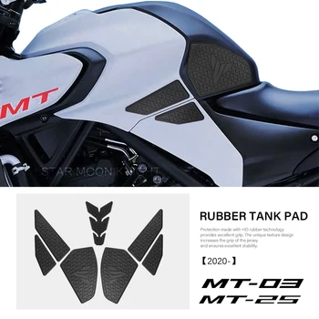 Accesorii motociclete Autocolant Pentru Yamaha MT-03 MT03 2020 - MT-25 MT25 Cauciuc Decal Tank Pad Protector Genunchi Prindere Tracțiune Pad