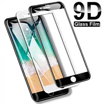 Acoperire completă Sticla Temperata Pentru iPhone 8 7 6 6S Plus 5 5S SE 2020 Protector de Ecran Pe iPhone 11 Pro XS Max X XR Film Protector