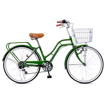 Adult Bicicleta 24 inch Biciclete de Oraș cu Viteză Variabilă Road Bike Shimano Sistem de Transport Biciclete de Epocă pentru Femei Bicicleta
