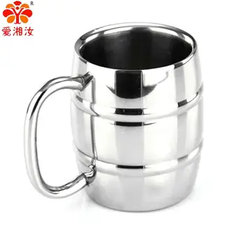 Aixiangru KTV Dublu Strat Proiectul de Halbă de Bere 304 din Oțel Inoxidabil Cana de Lapte Bule de Cafea Ceașcă de Ceai pentru Copii Pahare