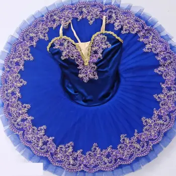 Albastru Fusta De Balet Profesionist Tutu Copii Eskirada Rochie De Balet Pentru Copii Fete 