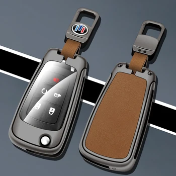 Aliaj De Zinc Auto Flip Key Caz Acoperire Coajă Fob Pentru Chevrolet Cruze Aveo, Trax Opel Astra, Corsa, Meriva, Zafira Antara J Pentru Buick Sac