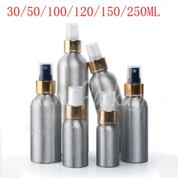 Aluminiu Sticlă Cu Pompă de Pulverizare , Gol Container Cosmetice , Parfumuri / Toner / Apă Sub-îmbuteliere ( 30 BUC/Lot )