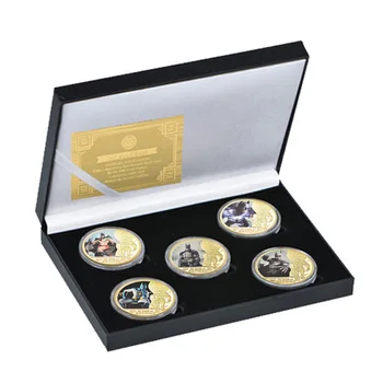 Amine Super Star placat cu Aur Provocare Monede de Colectare Decorative, Monede Filmul Bat Monede Comemorative Cadou Creativ
