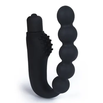 Anal plug pentru a stimula margele de silicon Vibrator Dispozitiv pentru Femei Adulte Jucarii Sexuale Vibratoare sex Feminin Masaj Stick Auto Plăcere Nouă