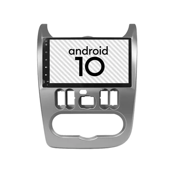 Android auto 10 gps 2.5 D exploziilor ecran pentru renault logan sandero dacia logan duster radio Bluetooth navigare pe Internet