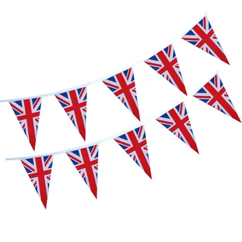 Anglia Marea Britanic Banner Flag Marea Britanie Naționale Polyster marea BRITANIE Triunghiular Pavilion Gradina Banner Agățat Ghirlanda Decor Petrecere