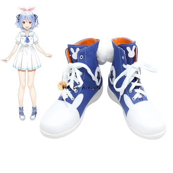 Anime Hololive VTuber Usada Pekora Pantofi Fantezie Fata Bunny Ureche Cosplay Cizme Femei Bărbați Pantofi Pentru Petrecerea De Halloween Accesorii