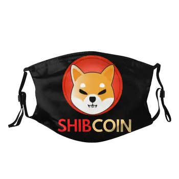 Anime Shib Monedă Shiba Inu Crypto Filtru De Carbon Activ Masca Amuzant Noutate 
Shiba Monedă Strâmba