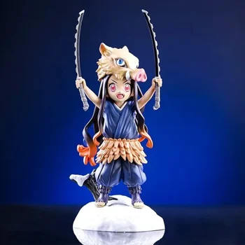 Anime periferice jucării Demon Slayer Nezuko COSInosuke cap de porc în picioare statuia hand-made model fantoma uciderea lama cadou de Crăciun