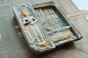 Apsara, Apsarasa, Cambodgia Călătorie Turistică de Suveniruri 3D Magnet de Frigider Rasina de Artizanat IDEE de CADOU
