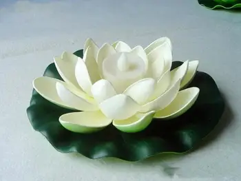Artificiale LED Lumanare Plutitoare Floare de Lotus Cu Colorat Schimbat Lumini Pentru zi de Naștere Petrecere de Nunta Decoratiuni Ornamente Consumabile