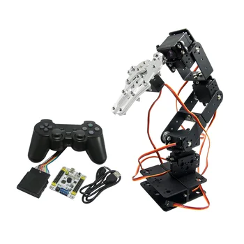 Asamblate Robot 6 DOF Arm Mecanice Robotizate Clemă cu Gheară cu LD-1501 Servo & Controler pentru Arduino