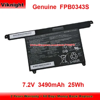 Autentic FPB0343S Bateriei pentru Fujitsu LIFEBOOK U938/S U939/O 2INP5/60/80 FPCBP544 7.2 V 3490mAh 25Wh