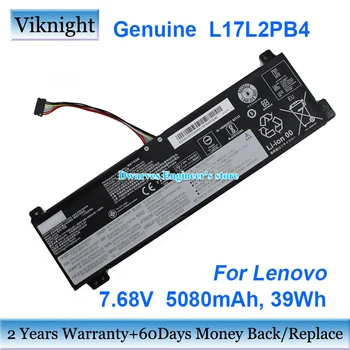 Autentic L17L2PB4 Bateriei Pentru Lenovo V130 V530 Serie L17C2PB3 L17C2PB4 L17L2PB3 L17M2PB3 Baterii de Laptop 7.68 V 5080mah 39Wh