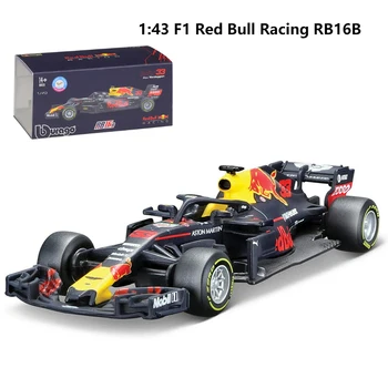 Bburago Diecast 1:43 Mașină Red Bull Racing F1 Masina RB16B Infiniti Model de Curse Jucărie Aliaj Formulaed O Colecție de Mașini de Copil Cadou