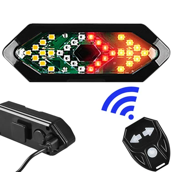 Biciclete Coada Lumina de semnalizare USB Reîncărcabilă de Siguranță de Avertizare Lumini de Biciclete, Reîncărcabil, Impermeabil Biciclete Coada de Lumină LED-uri