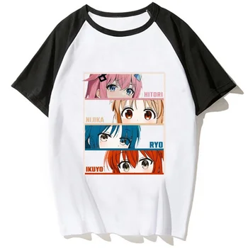 Bocchi Rock Manga Ryo tricou femei designer funny t-shirt anime feminin haine