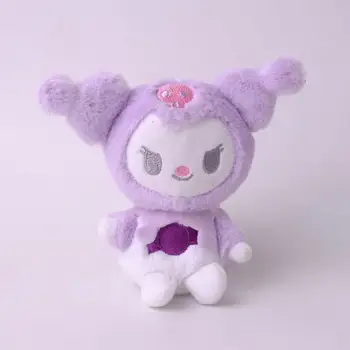Breloc Sanrio Hello Kitty Kuromi Melodia Mea Kawaii 10Cm Jucării de Pluș Drăguț Umplute Dotari Desene animate Cadouri de Craciun pentru Copii