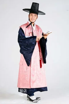 Bărbați Îmbrăcăminte Tradițională coreeană Hanbok Haine de Calitate Potrivit pentru Bărbați Îmbrăcăminte de Înaltă calitate