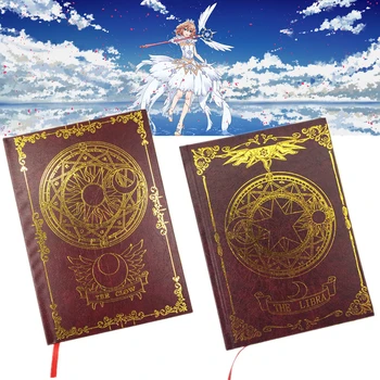 Cardcaptor Sakura CCS Cosplay Notebook Carte de Magie Scris jurnal Jurnal de Cărți Recuzită Cadou de Crăciun