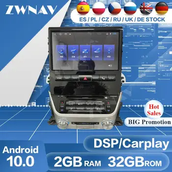 Carplay Android 10 Multimedia Pentru Toyota Land Cruiser VXR 2016 2017 2018 2019 2020 2021 Navi GPS Receptor Radio Player Unitatea de Cap