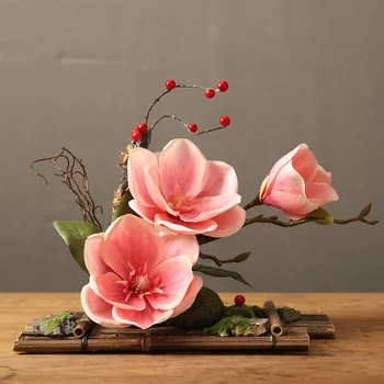 Casa Moderna Decor Artificial Orhidee Anul Nou Decor De Masă De Flori De Craciun Decor De Nunta Simulare Cadou Flori