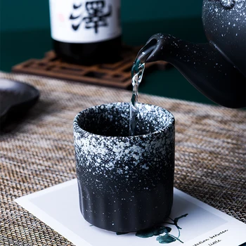 Ceramica singur mic cana de apa set de ceai Japonez master cupa pure manual castron de ceai interne kungfu container de ceai