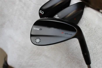 Cluburi de Golf Sm6 Golf pene negre 52-12F 56-10 60-04L grade 3pcs S200 ax din Oțel