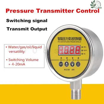 Controlul presiunii de Comutare Transmițător Cantitatea de 4-20mA-Analog Ieșire Releu Transmițător de Control Senzor de Presiune