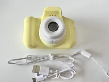 Copii Camera de Copii Jucarii Educative pentru Copii Cadou Mini aparat de Fotografiat Digital 1080P Proiecție Video Camera cu 2 Inch Ecran
