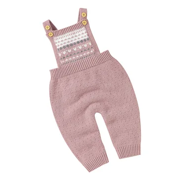 Copil nou-născut Tricotate Romper Pulovere Casual de Iarna Cald de Toamnă Fată Băiat de Îmbrăcăminte 0-18m Fată Băiat Pulovere Pulovere Copii