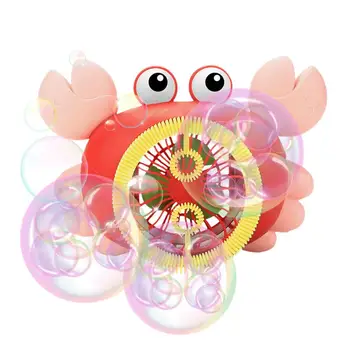 Crab Bubble Blower Pentru Copii Mici Portabile Crab Bubble Maker Pentru Copii Baieti Fete Cadou Automată Bubble Maker Pentru Nunta
