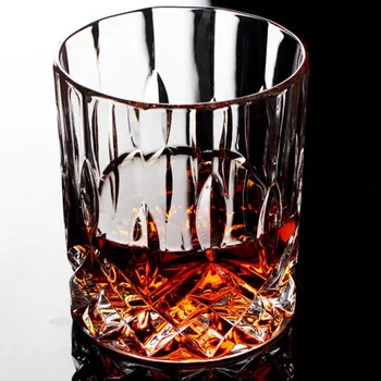 Creative Cristal Whisky Cupa Diamant Model Pahar de Coniac Lichior Clasice Cani de Vin Rosu Halbă de Bere din Sticlă pentru Cadou GL022