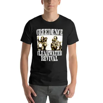 Creedence Clearwater Revival Motociclisti Oversize T-Shirt Brand De Haine Barbati 100% Bumbac Streetwear Plus Dimensiune Topuri Tee