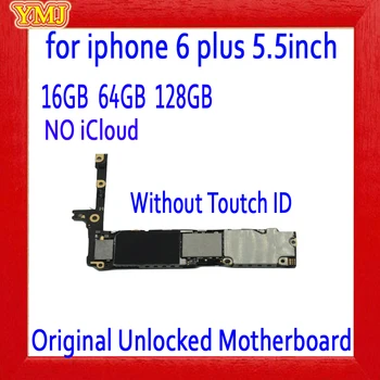 Curat iCloud Pentru iPhone 6 Plus 5.5 inch Full Lucru Placa de baza Original de Deblocare Pentru iPhone 6P Logica Bord 16GB 64GB 128GB Placa