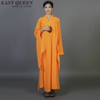 Călugăr budist halate de îmbrăcăminte costum calugar shaolin haine de călugăr budist haine uniformă meditație îmbrăcăminte NN0550 C