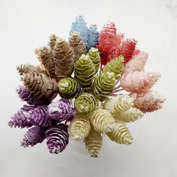 DIY plante artificiale false plante de Pădure Serie manual de culoare ananas iarba decorativa cununa boutonniere perete floare FZ196