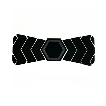 De Vânzare la cald Black Matt Concept Geometric Plexiglas Papion pentru Nunta Accesorii Petrecere de Afaceri Costume Formale Bărbați Moda Gât Cravată