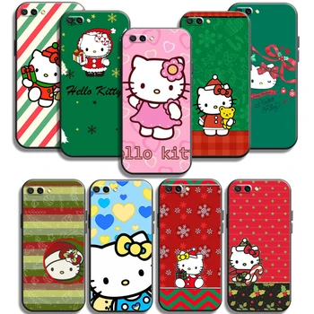 De crăciun Hello Kitty Cazuri de Telefon Pentru Huawei Honor P30 P40 Pro P30 Pro Onoare 8X V9 10i 10X Lite 9A Cazuri Capac Spate Carcasa