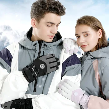 De iarnă pentru Femei de Moda de Zăpadă Mănuși de sex Masculin de Schi, Mănuși Touch Screen Fleece Cald Termică Manusi Impermeabile pentru Snowboard Schi ST2226