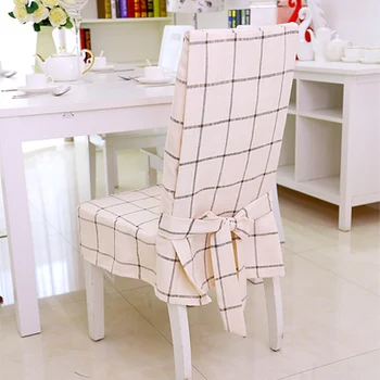 De înaltă calitate scaun de luat masa capacului de lux stil minimalist gros lenjerie de pat din bumbac scaun de acoperire scaun acoperitoare