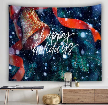 Decorative de perete home decor perdea de pânză pânză capac pătură de artă tapiserie prosop de plajă de Crăciun decorare de arta
