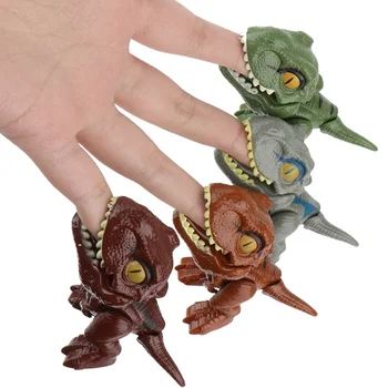 Deget-Musca Dinozaur Jucării Articulații Mobile Ou-dimensiune Simulare Dinozaur Model Anime Figurine Baieti Jucărie de Învățământ pentru Copii Jucarie