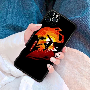 Denji Drujba Om Anime Moale TPU Sticlă Telefon Caz pentru IPhone SE 6s 7 8 Plus X Xr Xs 11 12 13 Mini Pro Max Samsung