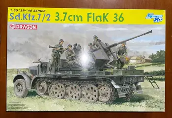 Dragon 6541 1/35 sd.kfz.7/2 3.7 cm Flak 36 (model de Plastic)