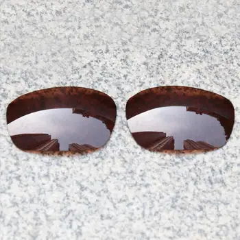 E. O. S Polarizate Îmbunătățită Lentile de Înlocuire pentru Oakley Jawbone ochelari de Soare - Pământ Maro Polarizat